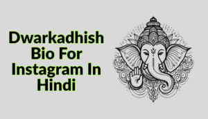 Best Dwarkadhish Bio For Instagram || Krishna Bio 2025
