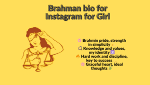 Best Brahman Bio For Instagram | Brahmin Instagram Bio