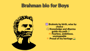 Best Brahman Bio For Instagram | Brahmin Instagram Bio