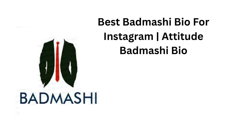 Best Badmashi Bio For Instagram | Attitude Badmashi Bio