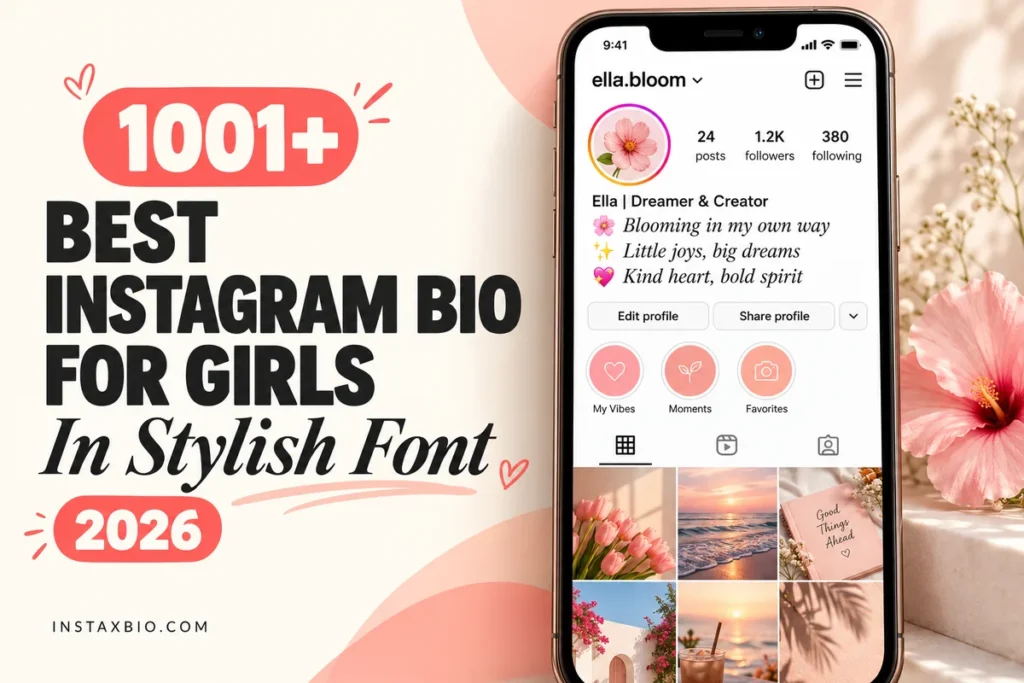 Instagram Bio For Girls