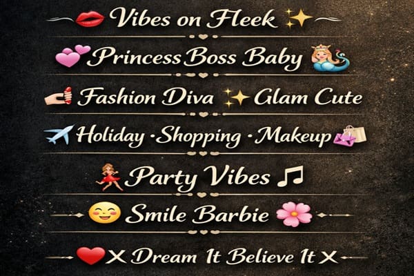 Bio for Instagram for Girl in Stylish Font