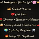 Best Instagram Bio with Emoji for Girl