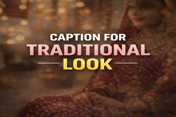 Caption for Traditional
