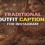 Traditional Outfit Captions for Instagram