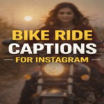Bike Ride Captions