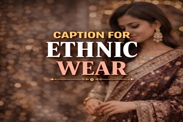 Caption for Ethnic Wear