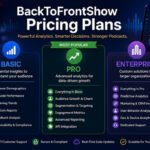 BackToFrontShow Pricing