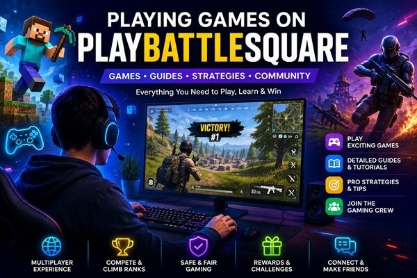 Playing Games on PlayBattleSquare