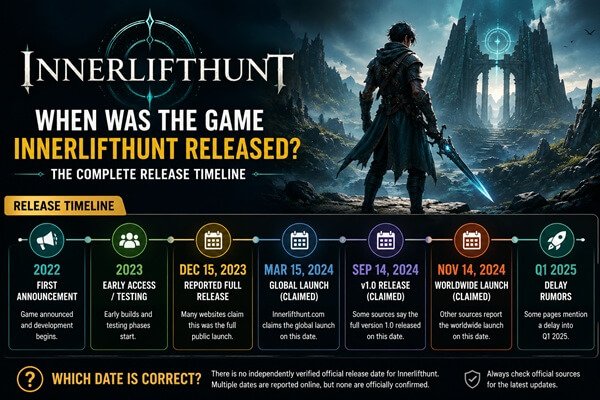 When Was the Game Innerlifthunt Released