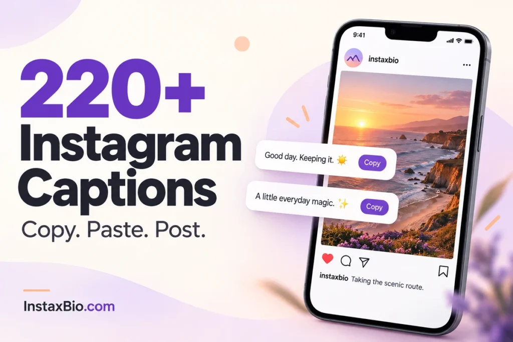 Captions for Instagram Posts