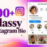 Classy Instagram Bio