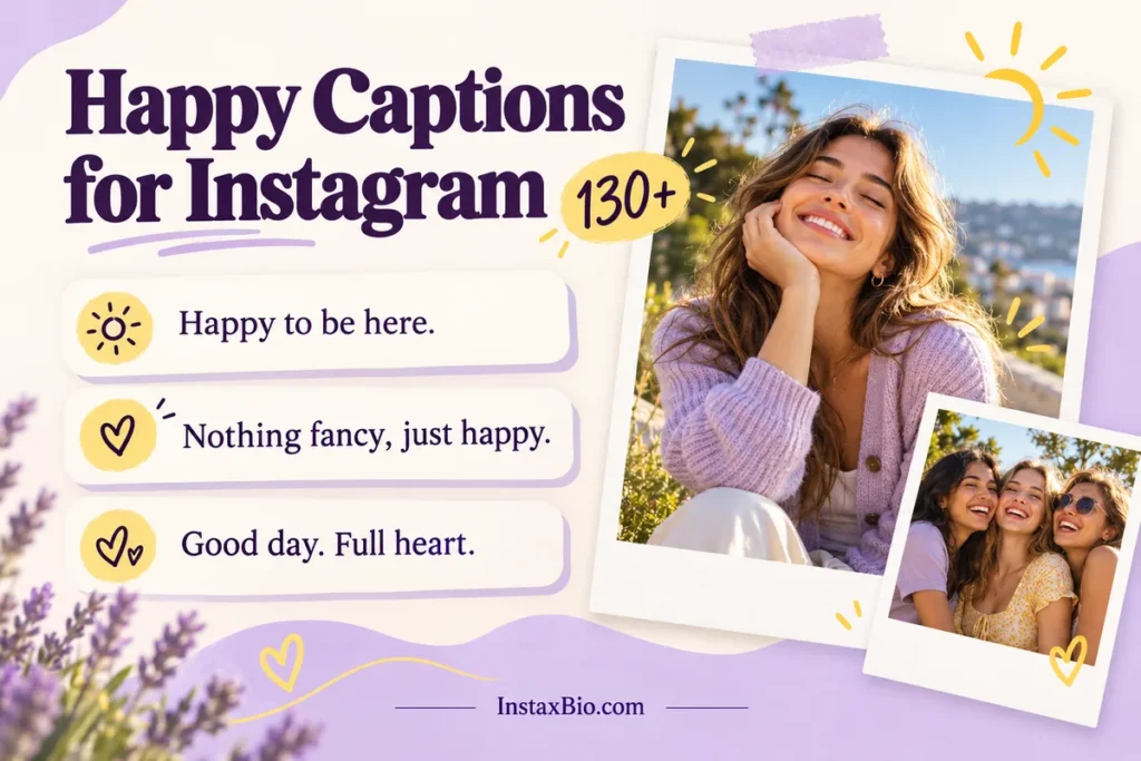 Happy Captions for Instagram