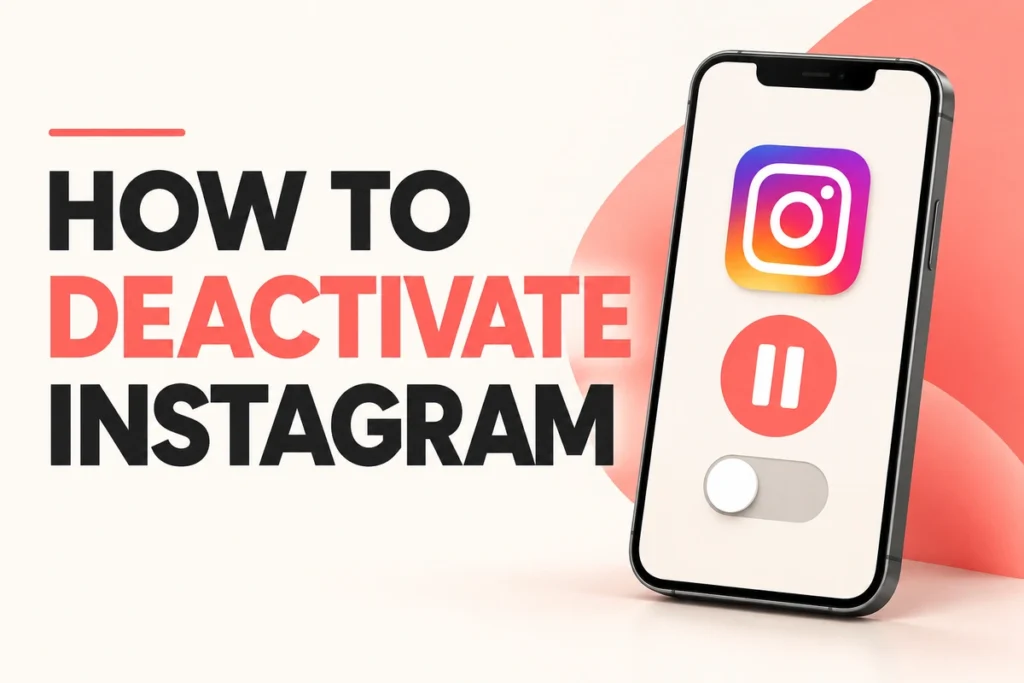 How to Deactivate Instagram